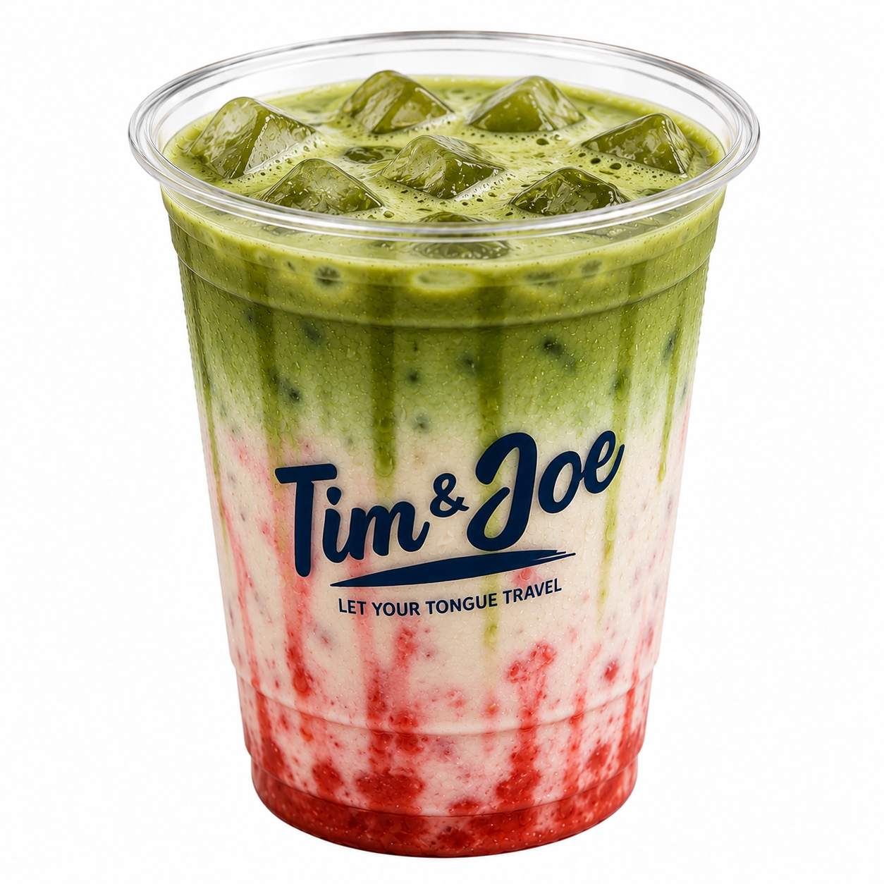 Strawberry Matcha Latte